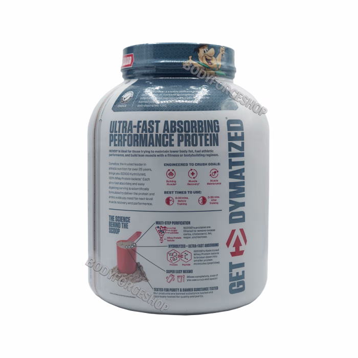 پروتئین وی ایزو 100 دایماتیز – 2.3 کیلوگرم | Dymatize ISO100 Whey Protein – 2.3kg - Image 2