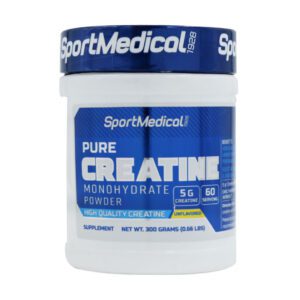 پودر کراتین مونوهیدرات اسپرت مدیکال 300 گرم | Sports Medical Creatine Monohydrate Powder 300g