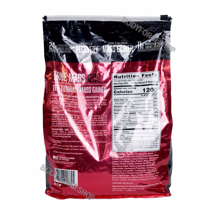 گینر ترومس بی اس ان | BSN TRUE MASS GAINER 4.5kg - Image 2
