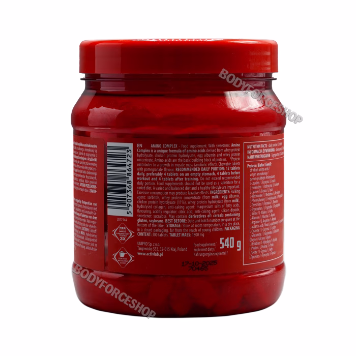 آمینو کامپلکس اکتیو لب300عددی | AMINO COMPLEX ACTIVLAB 300TABL - Image 2