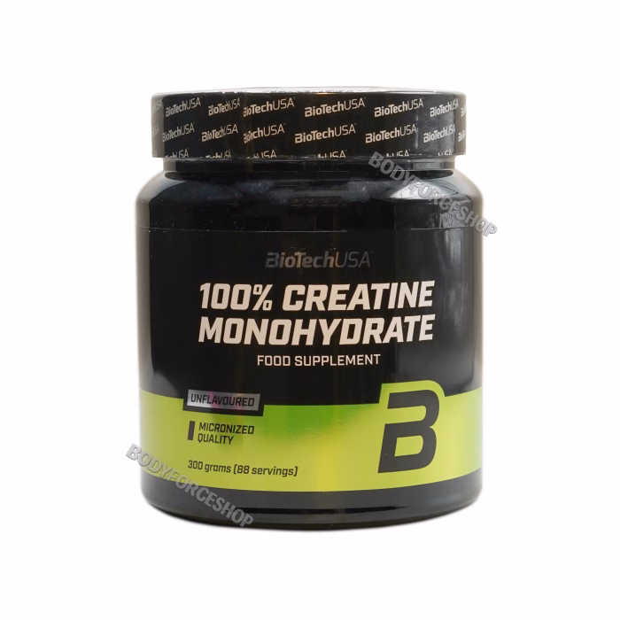 کراتین منوهیدرات بایوتک300گرم |BIOTECHUSA 100% CREATIN MONOHYDRATE 300G