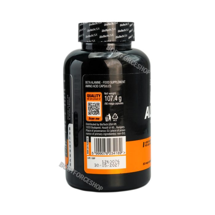 بتا آلانین بایو تک90عددی |BIOTECHUSA  BETA ALANINE 90CAPSUL - Image 3
