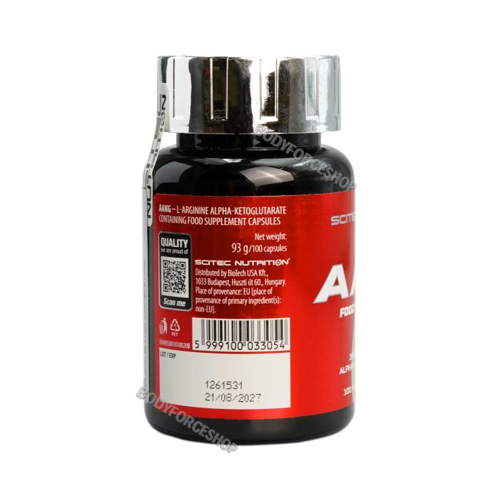 آرژنین ای ای کی جی سایتک100عددی|SCITEC  AAKG  100CAPSUL - Image 3