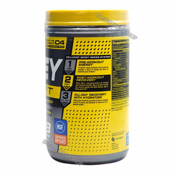 پروتیین وی سل کور 873گرم|CELLUCOR WHEY SPORT 873G - Image 2