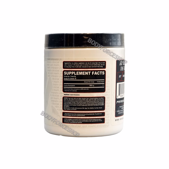 کراتین منوهیدرات پریماول لبز | CREATIN MONOHYDRATE  PRIMEVALLABS 300G - Image 2