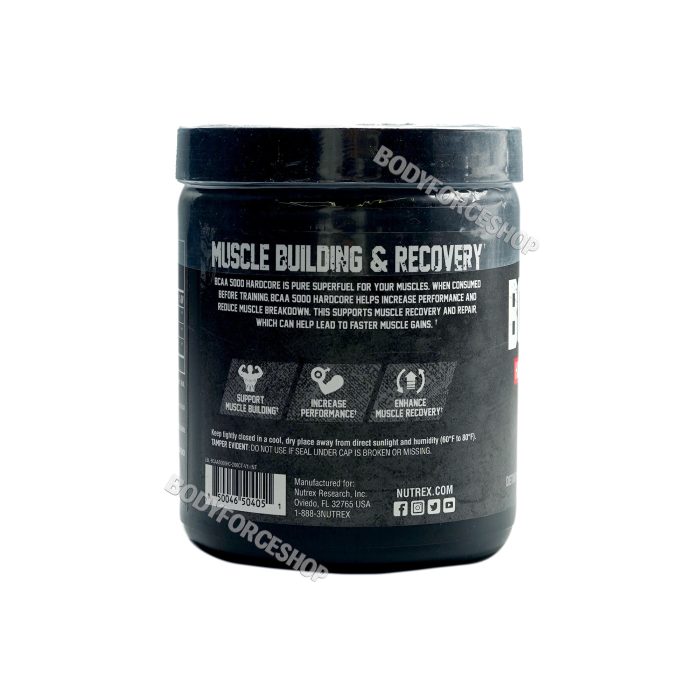 بی سی ای ای ناترکس 200عددی | BCAA 5000 HARDCORE NUTREX 200TABL - Image 2