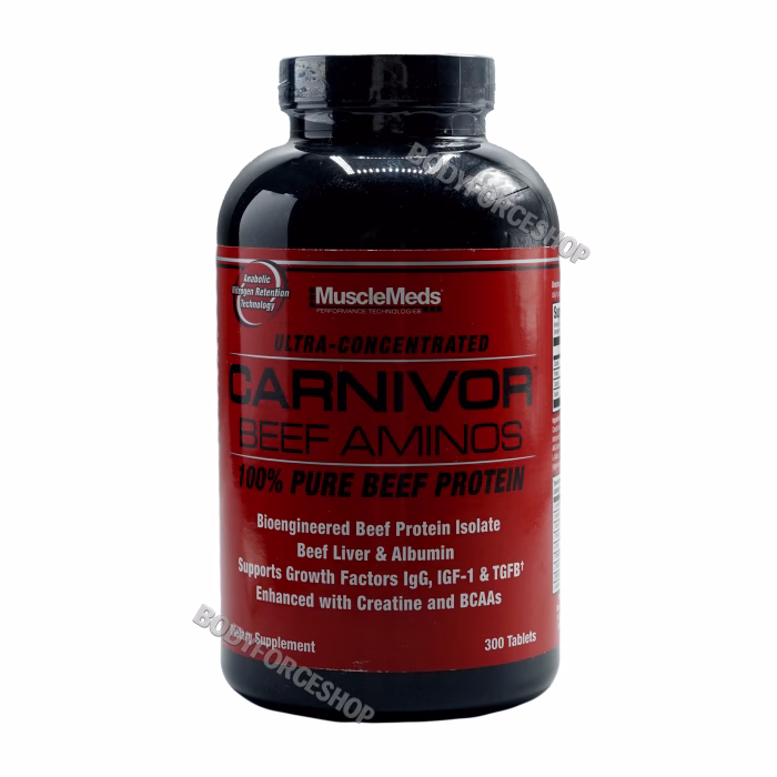 آمینو بیف کارنیور ماسل مدز 300عددی | AMINO BEEF CARNIVOR MUSCLEMEDS 300TABL
