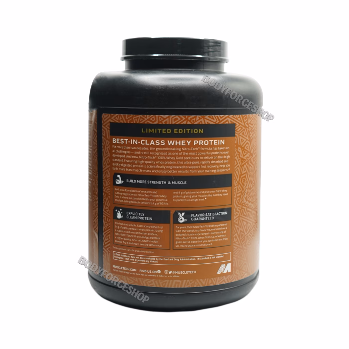 ماسل‌تک نیتروتک وی گلد لیمیتد ۲.۳ کیلوگرم | MuscleTech Nitro-Tech Whey Gold Limited 2.3kg - Image 4