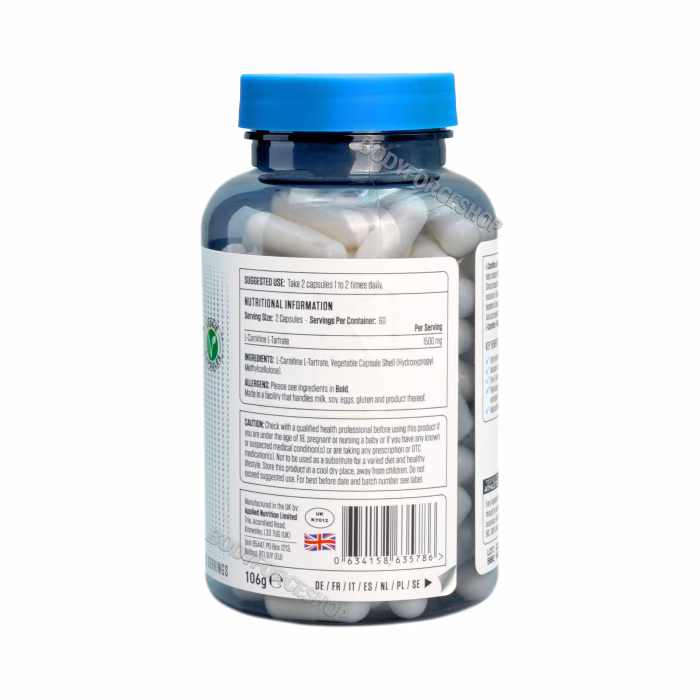 ال-کارنیتین ۱۵۰۰ اپلاید نوتریشن | Applied Nutrition L-Carnitine 1500mg - Image 3
