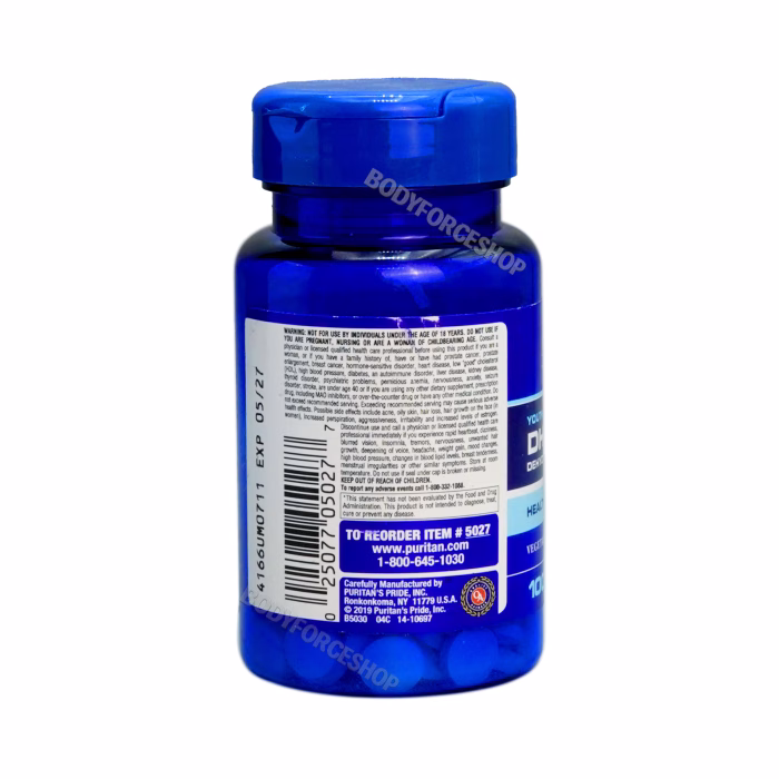 دی اچ ای ای ۵۰ میلی‌گرم پوری‌تن | Puritan’s Pride DHEA 50mg - Image 3