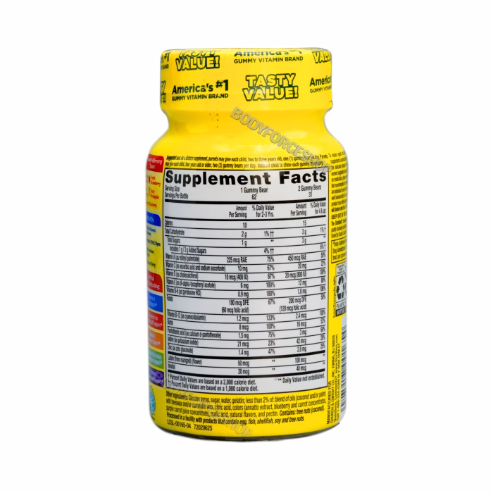 مولتی‌ویتامین پاستیلی کودکان لیل کریترز | L’il Critters Gummy Vites Daily Multivitamin - Image 3