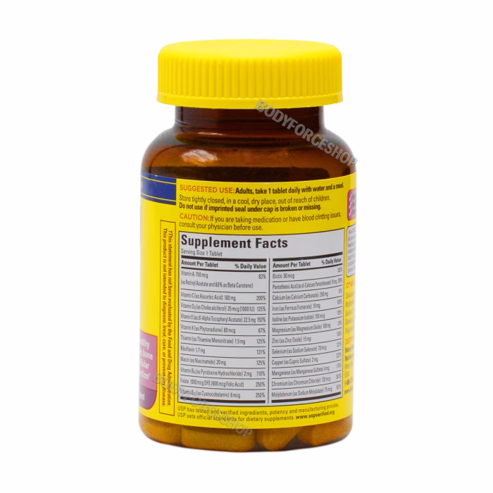 مولتی‌ ویتامین بانوان نیچر مید | Nature Made Women’s Multivitamin Tablets - Image 2