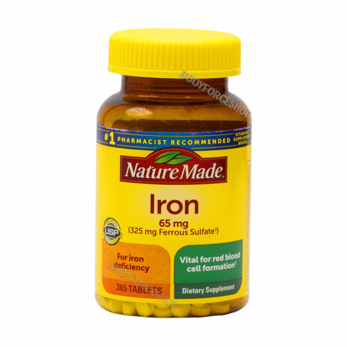 قرص آهن نیچر مید | Nature Made Iron 65 mg Tablets