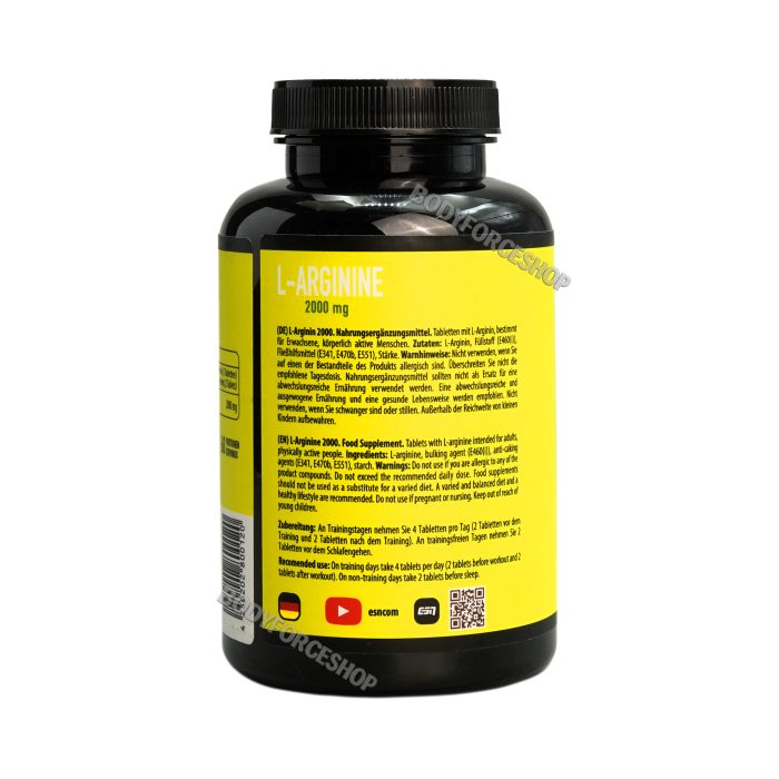 ال-آرژنین گیگا قرصی ای اس ان | ESN L-Arginine Giga Tablets 2000mg - Image 3
