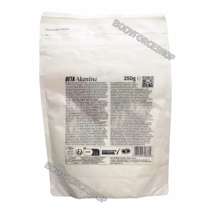 بتا آلانین مای پروتئین | MyProtein Beta-Alanine - Image 2