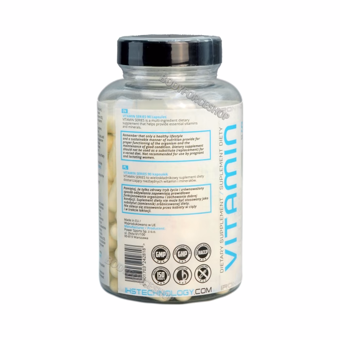 مولتی‌ویتامین ۹۰ عددی لانگ لستینگ ای اچ اس | IHS Multi Vitamin 90 Caps Long Lasting Formula - Image 3