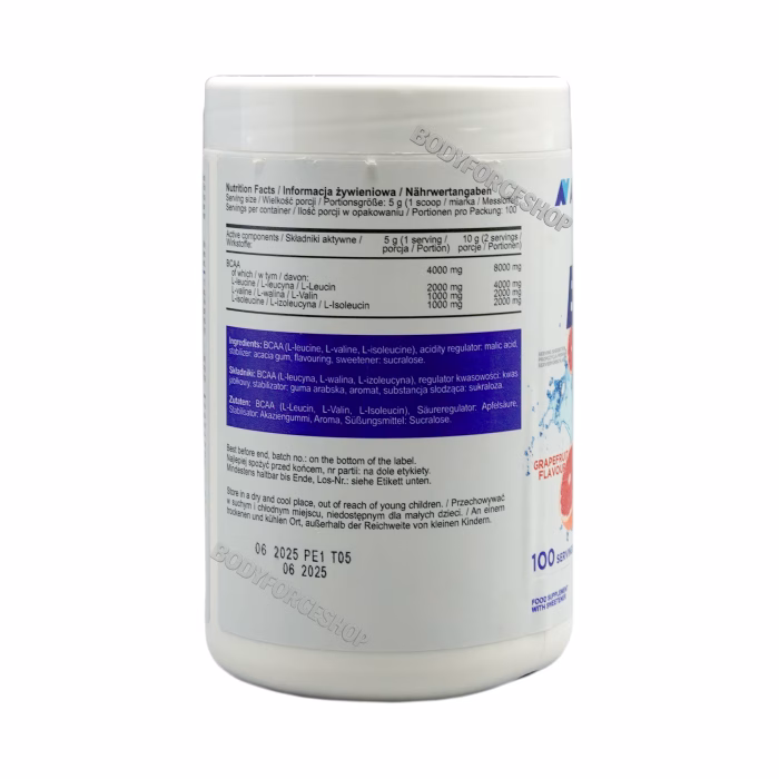 بی‌ سی ای ای ۵۰۰ گرمی ال ناتریشن | AllNutrition BCAA 2:1:1 Powder – 500g - Image 3