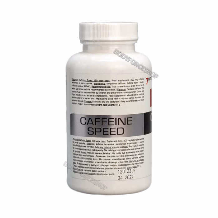 کافئین اسپید ۲۰۰ میلی‌گرمی سون نوتریشن | 7Nutrition Caffeine Speed 200mg - Image 3