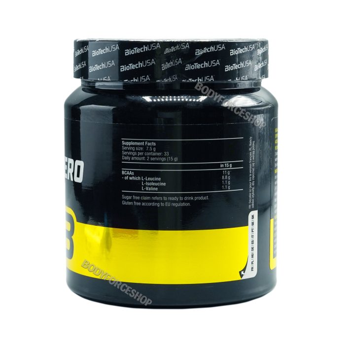 بی‌ سی‌ دبل‌ای زیرو ۸.۱.۱ بایوتک | BioTech BCAA 8:1:1 ZERO - Image 2