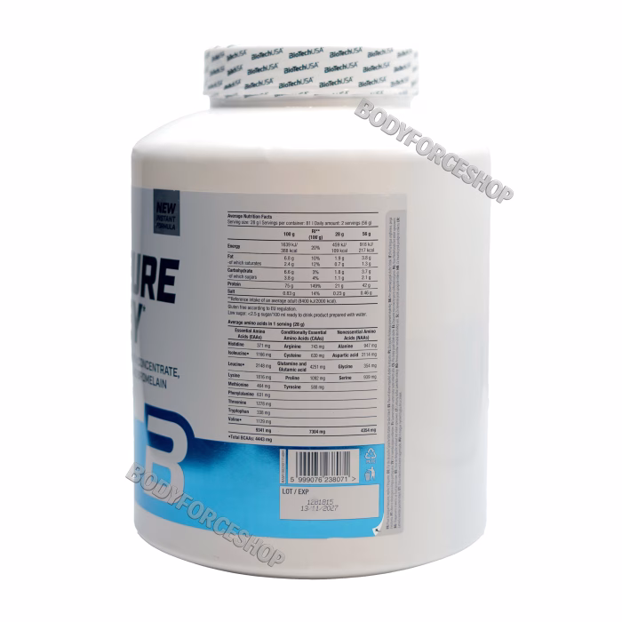 وی پروتئین بایوتک 2.3 کیلوگرم | BIOTECH WHEY PURE 2.3kg - Image 2