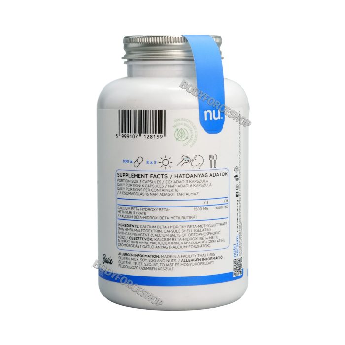اچ ام بی کپسولی ناتریورسام | Nutriversum HMB Caps - Image 2