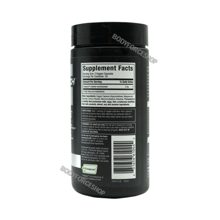 کراتین کپسولی ماسل تک | MUSCLE TECH CREATINE CAPSUL - Image 2