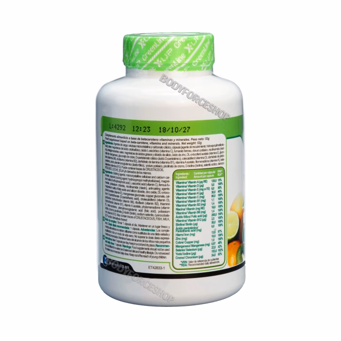 مولتی‌ویتامین گرین لاین | Green Line Multivitamin Complex - Image 3