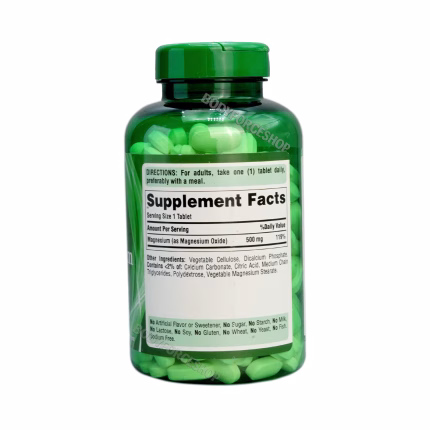 منیزیم ۵۰۰ میلی‌گرم پوری‌تن | Puritan’s Pride Magnesium 500mg