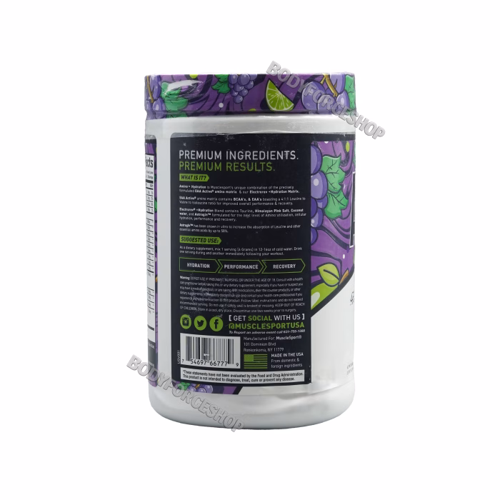 آمینو + هیدراتاسیون ماسل‌اسپورت | MuscleSport AMINO + Hydration - Image 2