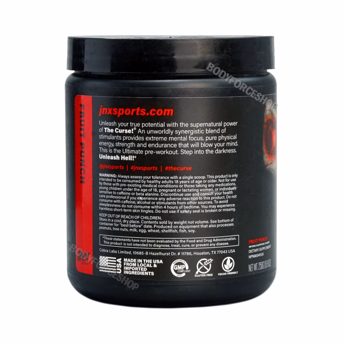 پمپ نفرین کوبرا لبز | Cobra Labs The Curse Pre-Workout - Image 3