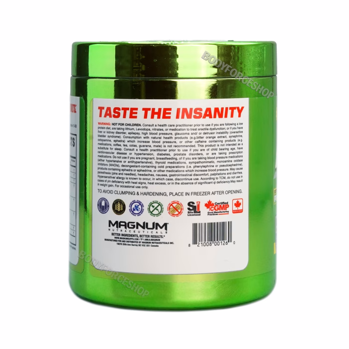 پمپ مگنوم پری‌فو | Magnum Pre Fo Pre-Workout - Image 3