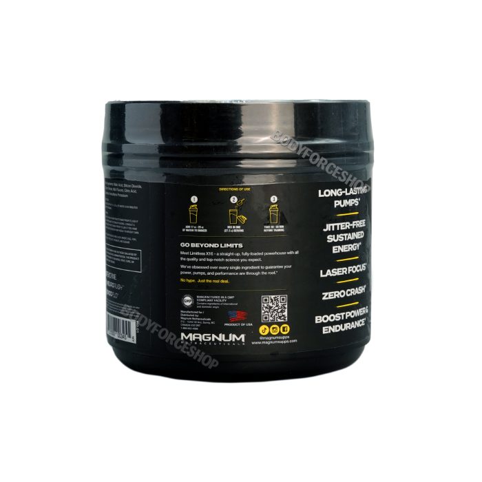 لیمیتلس ایکس۱۶ مگنوم | Magnum Limitless X16 Pre-Workout - Image 3