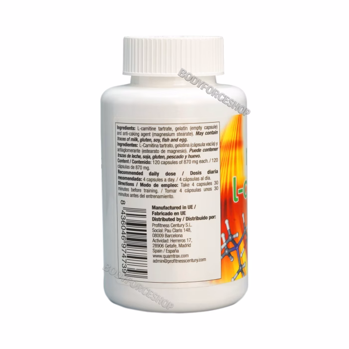مگا ال-کارنیتین کامترکس | Quamtrax Mega L-Carnitine - Image 3