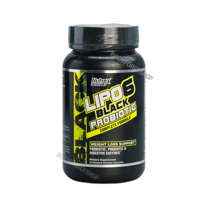 لیپو ۶ بلک پروبیوتیک ناترکس | Nutrex Lipo 6 Black Probiotic