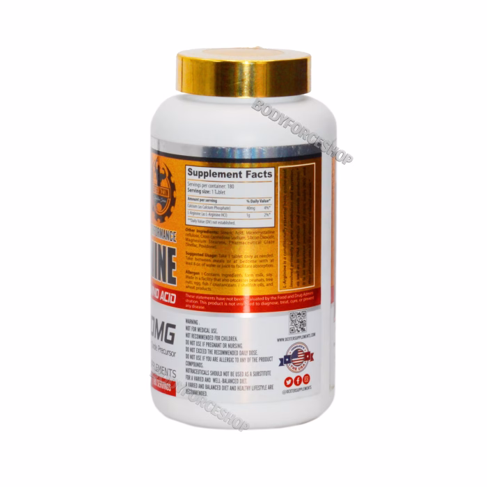ال-آرژنین ۱۰۰۰ دکستر جکسون | Dexter Jackson Signature Series L-Arginine 1000mg - Image 3