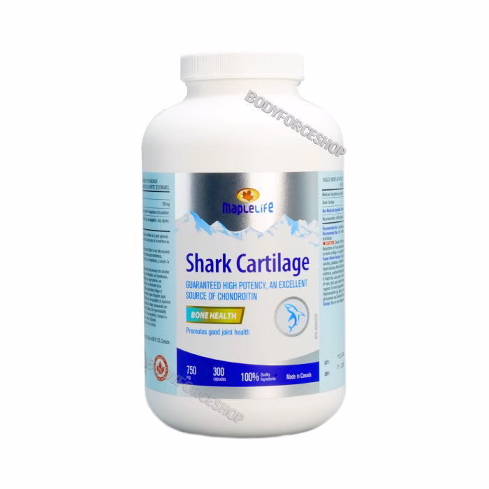 غضروف کوسه مِیپل‌لایف | MapleLife Shark Cartilage 750mg
