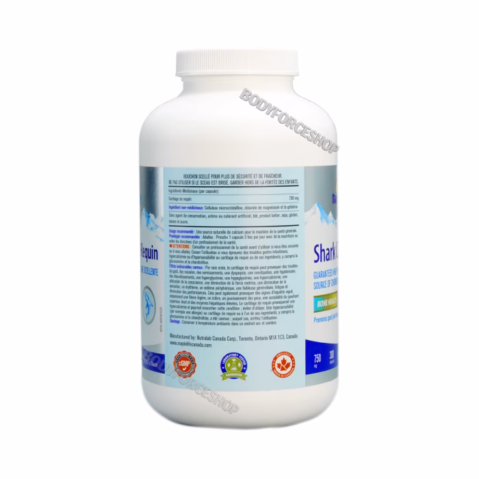 غضروف کوسه مِیپل‌لایف | MapleLife Shark Cartilage 750mg - Image 3