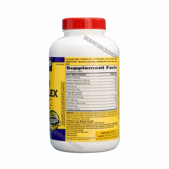 سوپر ب کمپلکس کرکلند | Kirkland  Super B-Complex with Electrolytes - Image 2