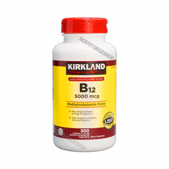 ویتامین B12 کرکلند دوز ۵۰۰۰ میکروگرم | Kirkland Signature Quick Dissolve B-12 5000 mcg