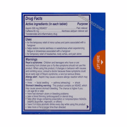 الکا سلتزر هنگ‌اور | Alka-Seltzer Hangover Relief – Effervescent Recovery Formula