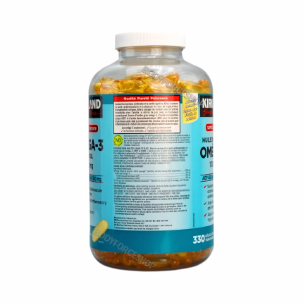 روغن ماهی امگا ۳ سوپر کنسانتره کرکلند | Kirkland Super Concentrate Omega-3 Fish Oil 1300mg