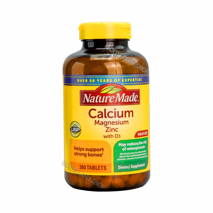 کلسیم نیچر مید 500 میلی گرم | Nature Made Calcium + Vitamin D3 500mg