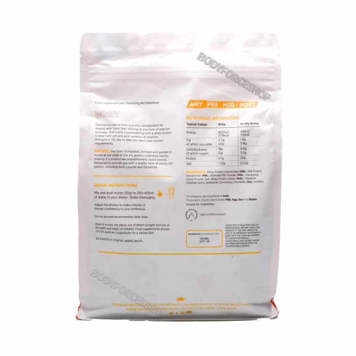 پروتئین وی سی ان پی | CNP Whey Protein – 1kg - Image 2